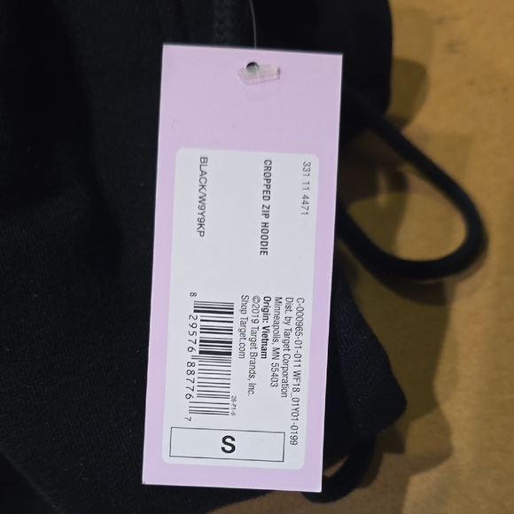 wild fable cropped zip hoodie Size Small NWT - Picture 3 of 4